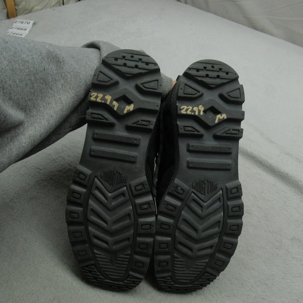 Palladium Unisex M8 W9.5 Combat Boots Black PampaTech HI TX‎ Tactical Utility